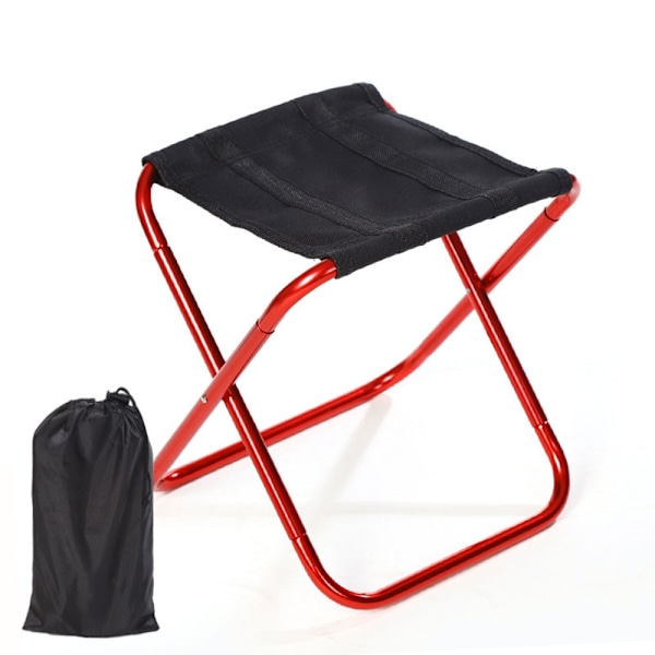 Hopfällbar Campingpall - Mini Hopvikbar Utomhusstol - Bärbar C