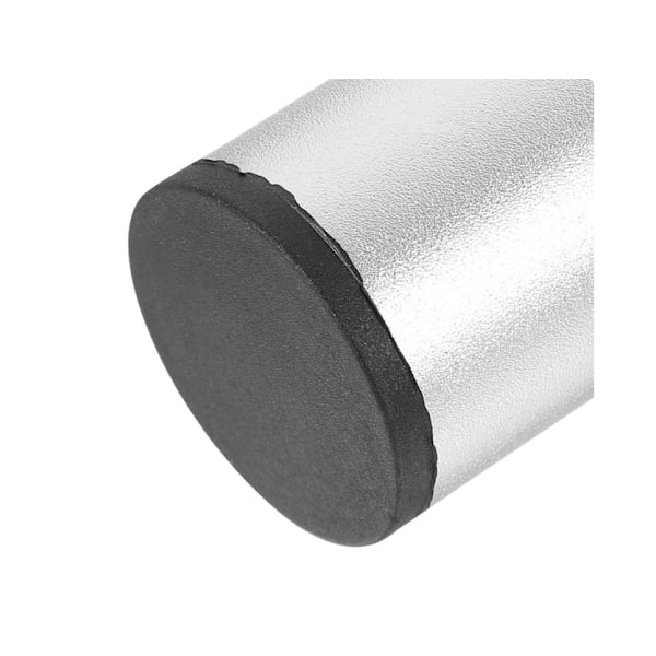 (Sølv)4 Matte møbelben, 100mm aluminium, TV-skab ben,