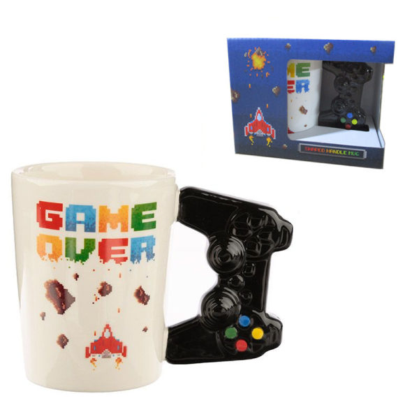 Gamepad kop Spil fjernbetjening kop Creative Game Over Coffee Mug Ga