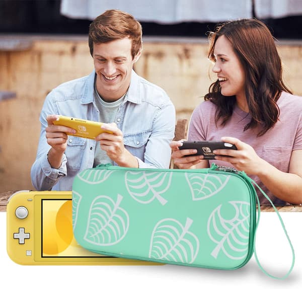 Grøn - 1 stk. Nintendo Switch-arrangør (uden konsol) 10 spil