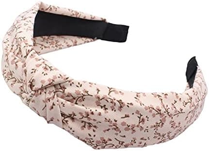 Kvinnors enfärgade elastiska pannband 6-pack (ArchSmalFlower6)
