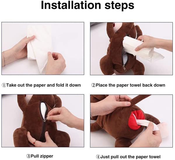 Monkey Tissue Dispenser Kreativ Tissue Box Monkey