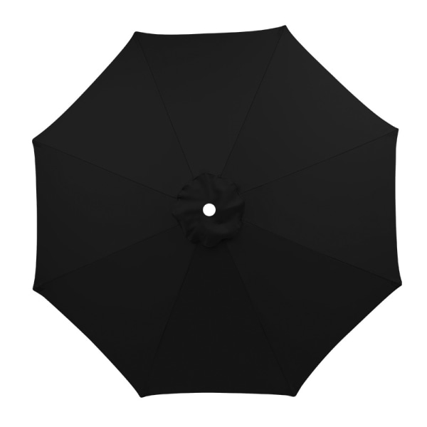 (Sort) 3M erstatningsdeksel for parasoll Vanntett, UV-bestandig, Re