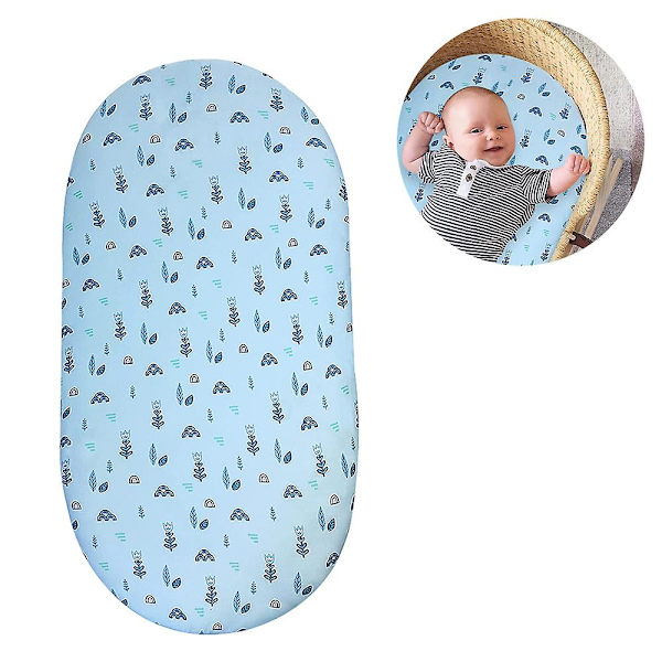 Bassinet Lakanset - stretch Passande Vagga Passande Lakan För Matt