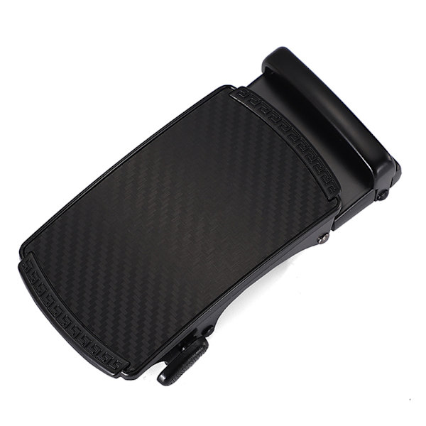 3,5 cm * 125 cm Herre skinnbelte, automatisk spenne skinn Ratch
