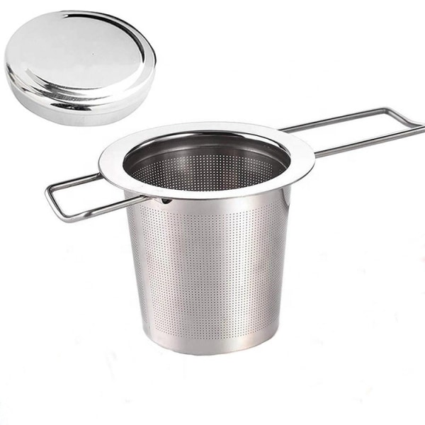 Kitchen accessory Tea strainer, tea strainer and lid / drip tray