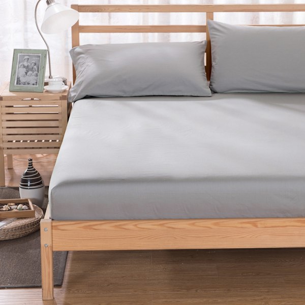 Grå Queen Size Lakan - Endast Queen Size Lakan för M