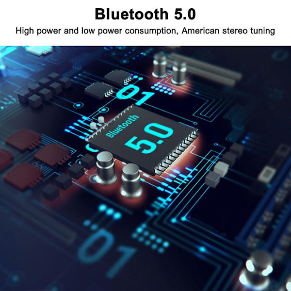 1 kpl Bluetooth-pipohattu valolla, päivitetty musiikillinen neulos black