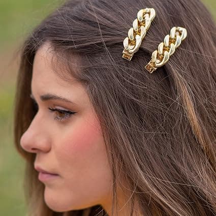 Värit & Kauneus Hiustenklipsit Nainen Chic - Strass-Hiuspinnit