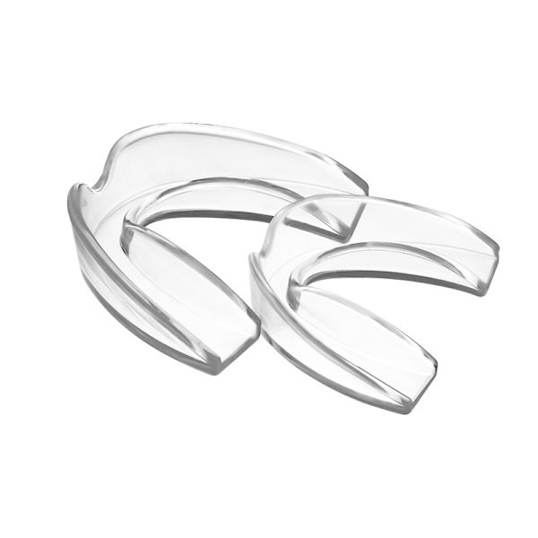 Set med 4 barns munskydd, individuellt transparenta. Barn