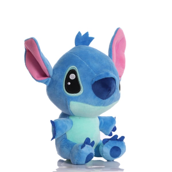 8 tommers Stitch plysj Stitch Star Baby dukke anheng dukke (blå)