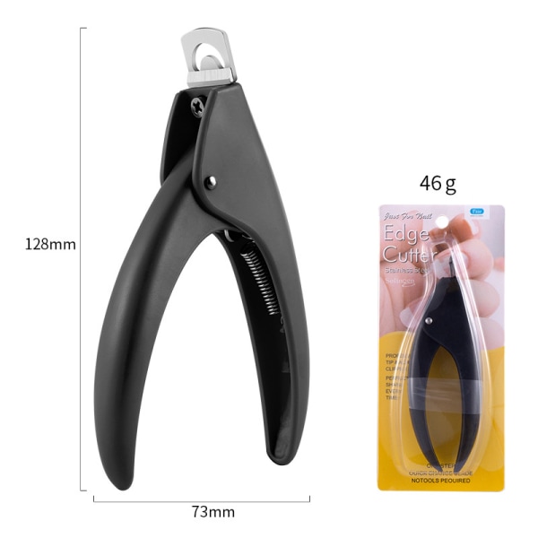 Nail Clipper Kit, Gel Nail Nipper i rustfritt stål, for på Natura