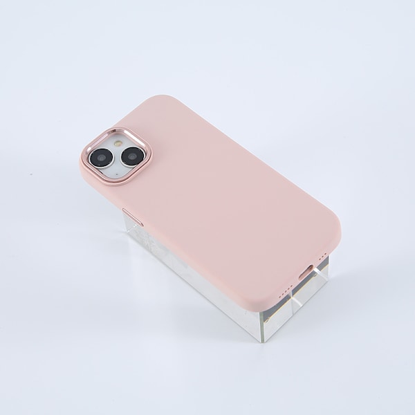 Pudderrosa - Applikation til Apple 14 Slim Case