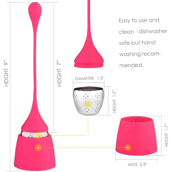 (Set med 2) Julhatt Original Teinfuser, Boll en Maten S