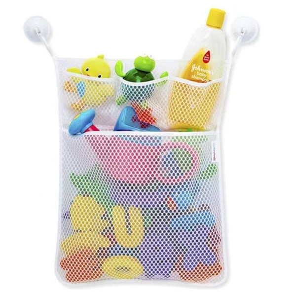Baby badelegetøj arrangør, badekar legetøj opbevaringspose, mesh opbevaring