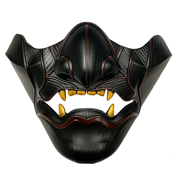 Ghost Mask of Tsushima Jin Sakai Cosplay Half（2）-face Resin Samu