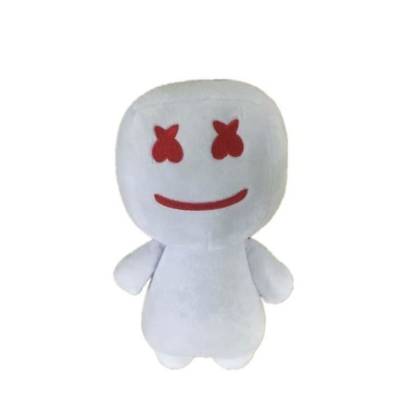2 st Marshmallow Marshmallow Dj Huvudbonad Plysch Leksak Anime Docka