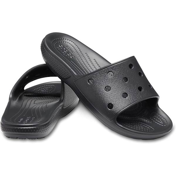 Klassiska Slide Sandaler Öppen Tå Mix Svart (En Del) 42-43