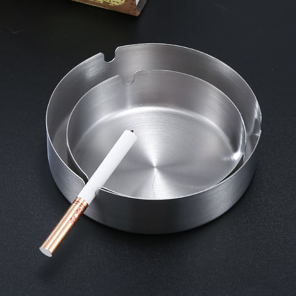 Askebeger i rustfritt stål uten lokk, diameter 12 cm, til hjemmet