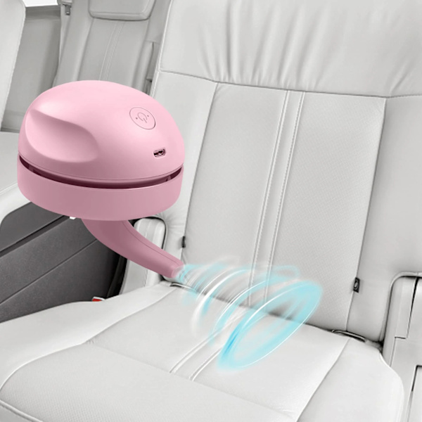 USB-skrivebordsstøvsuger (rosa), Mini bærbar støvsuger