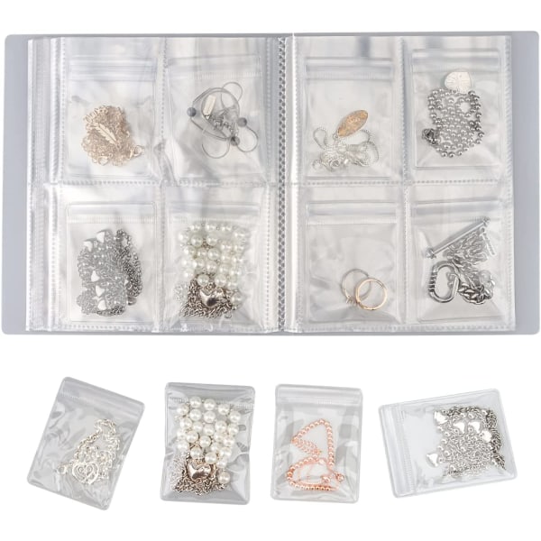 Transparent Jewelry Manager Manual - Fotoalbum til opbevaring af smykker
