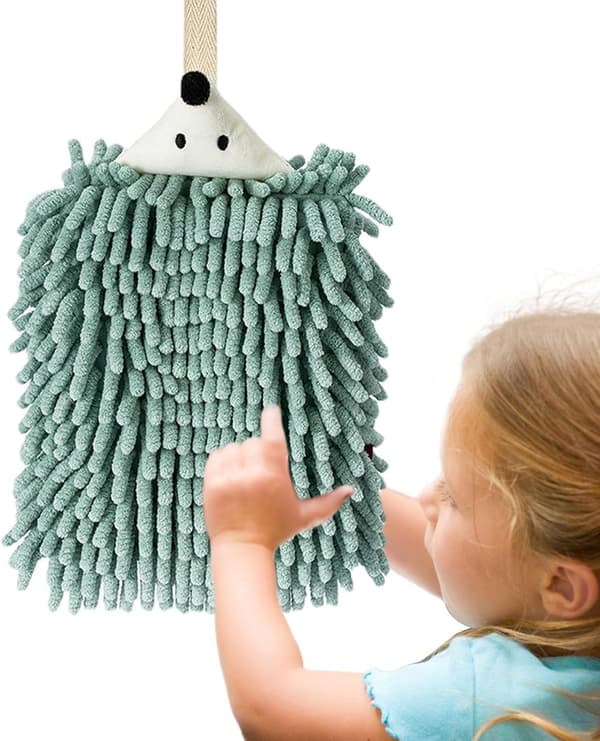 Chenille håndklæder til køkken og bad, super bløde chenille