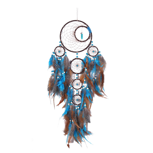 Suuret unelmaverkot makuuhuoneeseen aikuisille Boho Moon Dream Catcher W