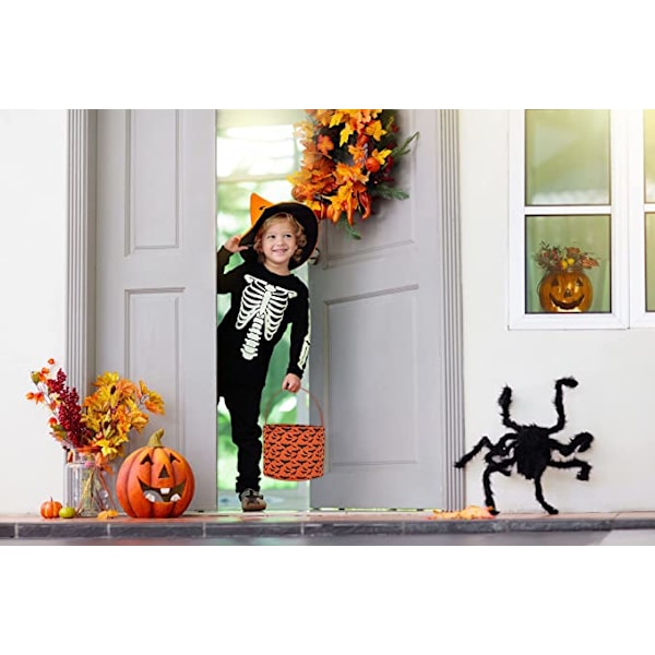1 kpl Halloween-karkkipussi - Lasten karkkikauha -