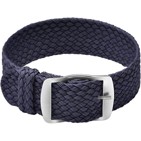 Nylon klockarmband ersättning hög kvalitet Perlon vävd NATO Wat