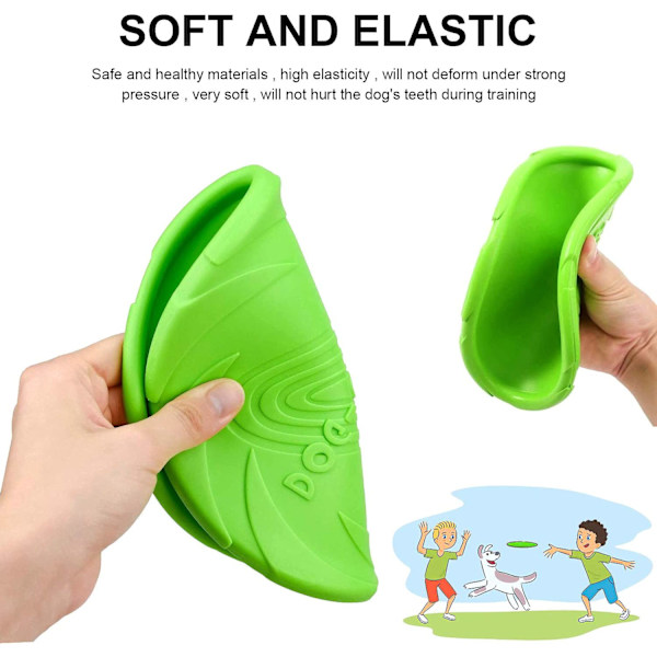 Hunde-Frisbee, Frisbee for Hund, 1 Frisbee Leke for Hund