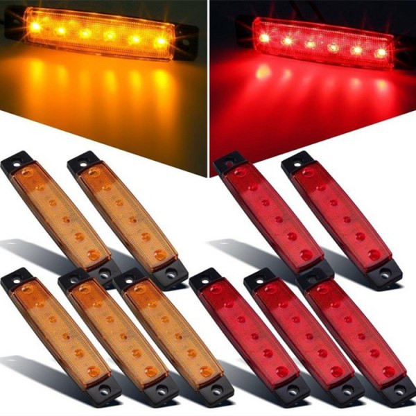 10Pcs Led Rock Lights, led Fender Lights, Wheel Well Lights, Led