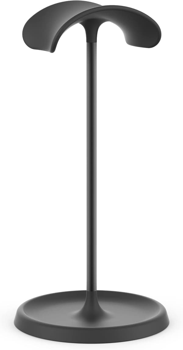 Kuuloketeline, pöytäkuulokepidike (musta)
