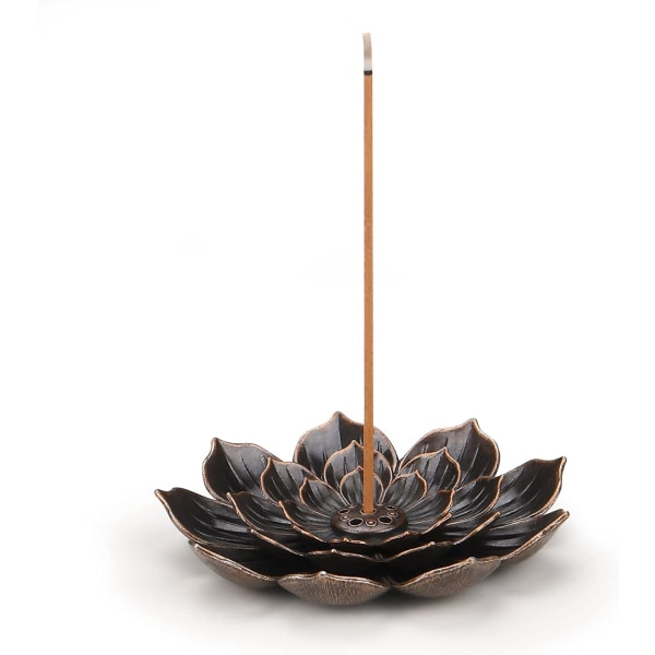 2 af Lotus Røgelse Holder Messing Stick Røgelse Brænder Kegle Røgelse