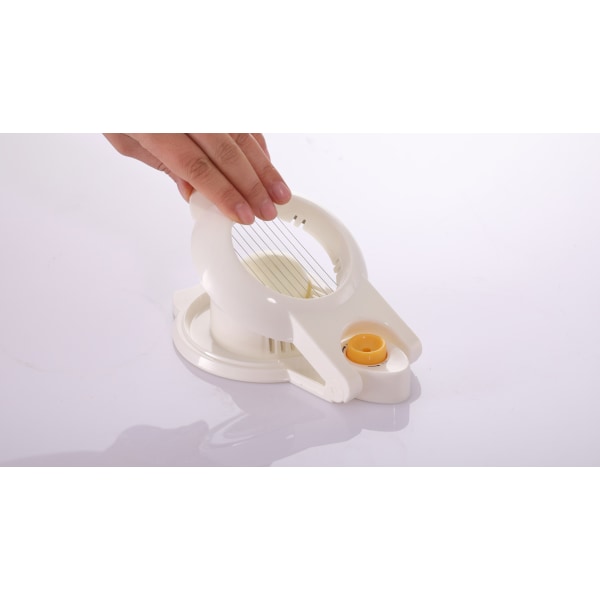 Bra grepp - Hårdkokt äggskärare - Skarpa ägg i rostfritt stål