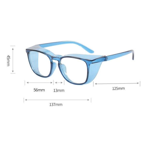 Antidugg Vernebriller Blått lysblokkerende briller Dame Menn Ant