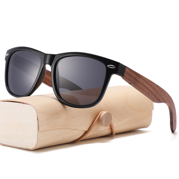 Wood Solbriller Herre & Damer | Premium polarisert valnøtt tre
