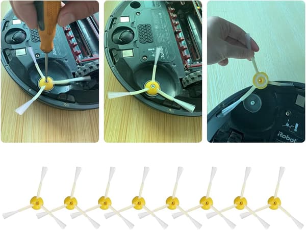 (A)Tilbehør Erstatningssett for Roomba 700-serien