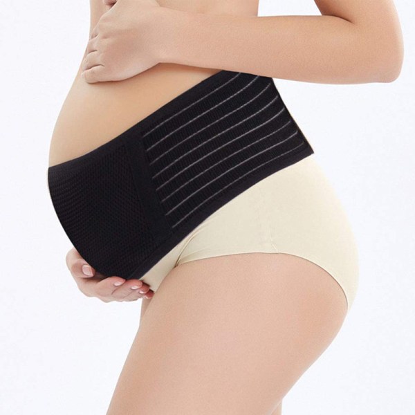 Äitiysvyö-raskaustuki Vyön ja vatsan hihnan kevennys ala-B