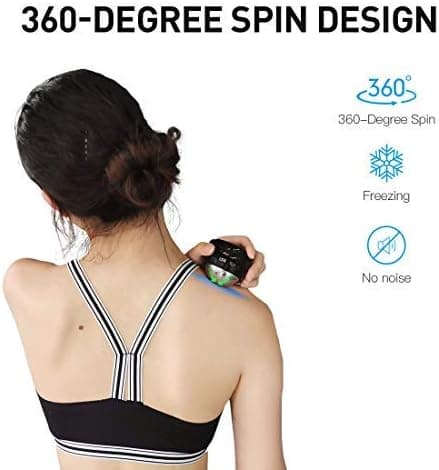 Cryosphere Cold Massage Roller Ball, Kald/Varm Linderung for Inflamm