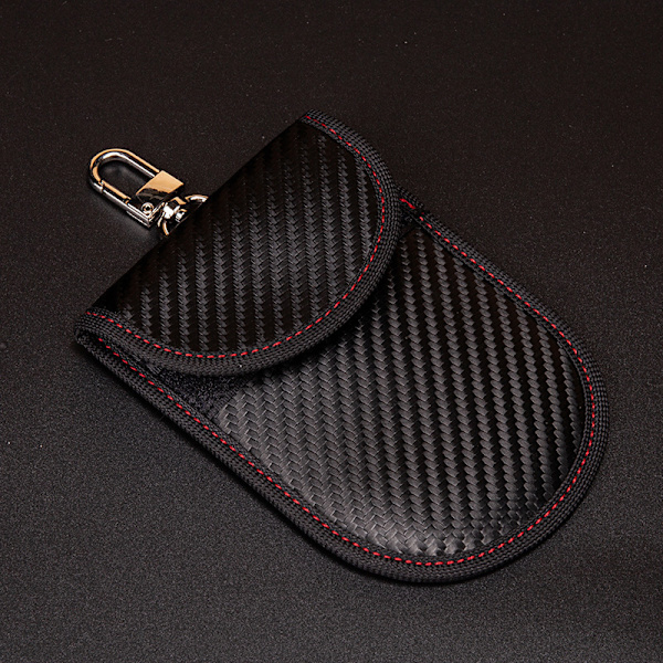 Anti RFID bilnøkkelveske Signal Blocking Faraday Pouch Bag, sett med