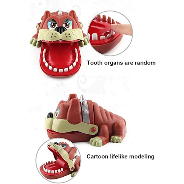 Hundetannlege Bite Finger Toy Morsomt Tricky Game Table Toy Morsomt In