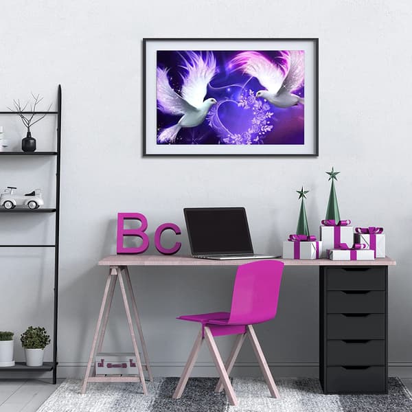 5D Diamantmålningssats, Diamantmålning, Måla efter nummer, DIY