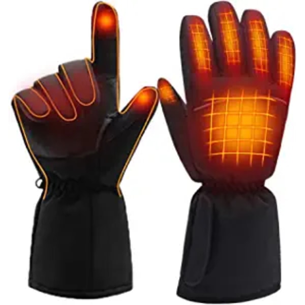 Rechargeable Heated Gloves for Man & Woman-L, AA Battery Operate