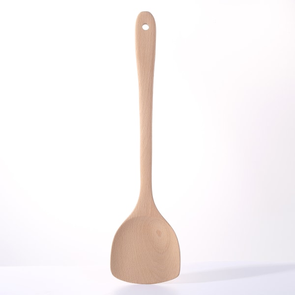 2 stk. 34,5*9,5 Medium Flat Spatula Træ Solid Spatula