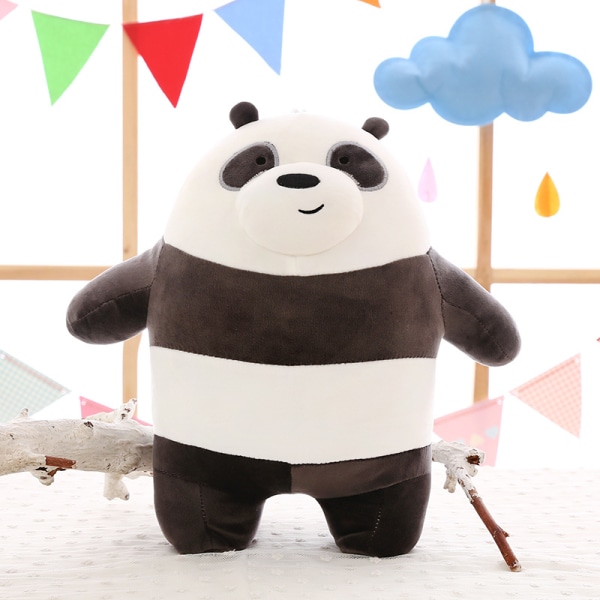 30 cm Panda Kawaii Bears Plys Legetøj tegneserie Bjørn udstoppet bjørn