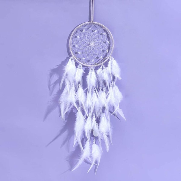 Feather Dreamcatcher, Håndlavet Dreamcatcher Luminous Dream Catche