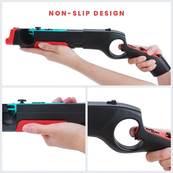 Shooting Gun Handle Grip for Nintendo Switch Controller Joy-