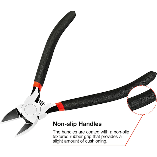 Trådskærere til håndværk Flush Cut Tænger 6 tommer Wire Clippers Mi