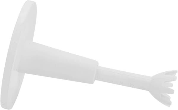 Vit - 2 st justerbar golftee, träningsteehållare, golfträning