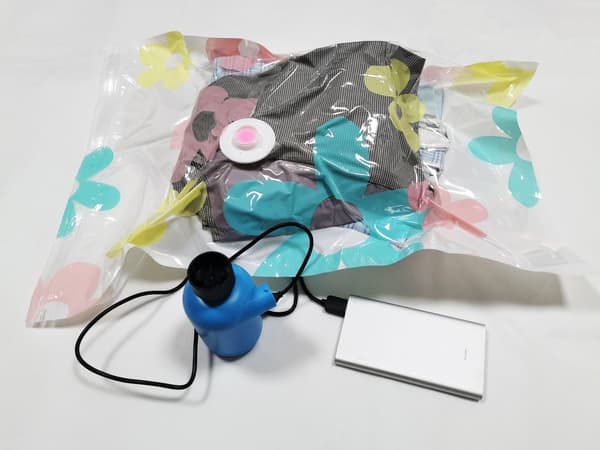 Blå Mini Elektrisk Pump, USB Bärbar Camping Elektrisk Luftpumpar